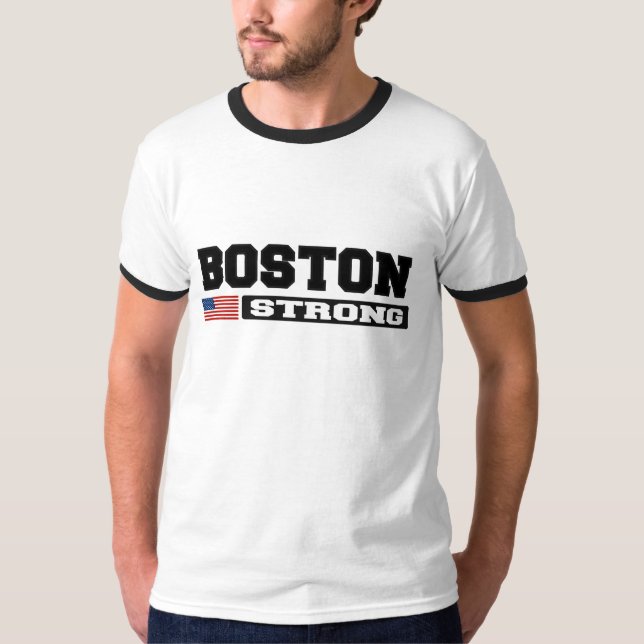 BOSTON STARK U.S. flagga Tröja (Framsida)