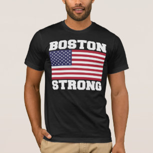 BOSTON STARK U.S. flaggaT-tröja Tee Shirt