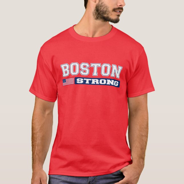 BOSTON STARK U.S. flaggaT-tröja Tröja (Framsida)