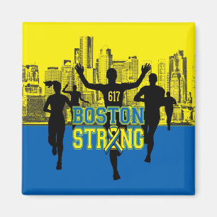 Boston starka andeSilhouettes Magnet