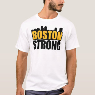 Boston starkt svart & guld tee