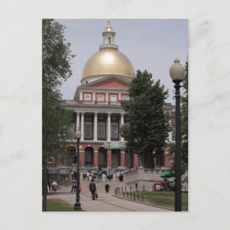 Boston State House Vykort
