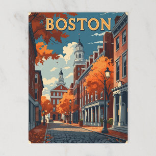 Boston Street Vykort