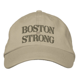 Boston Strong 617 Broderad Keps