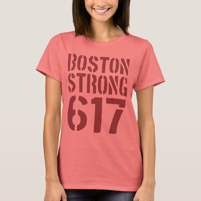 Boston Strong 617 Tröja (Framsida)