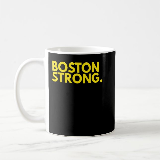 Boston Strong Athletic T shirt Kaffemugg (Vänster)