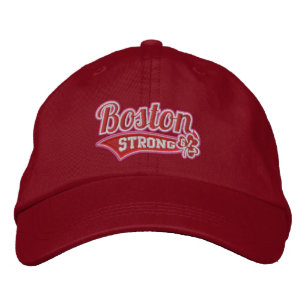 Boston Strong Ballpark Shamrock embroized Cap Broderad Keps