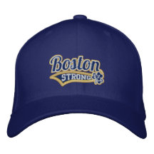 Boston Strong Ballpark Shamrock embroized Cap