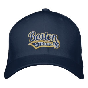 Boston Strong Ballpark Shamrock embroized Cap Broderad Keps