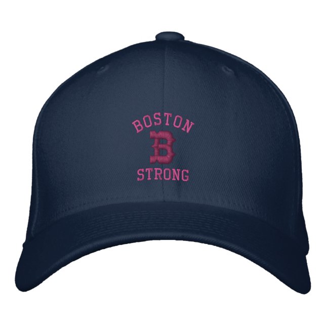 Boston Strong Broderad Keps (Framsida)