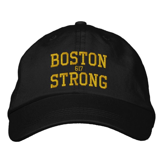 Boston Strong Broderad Keps (Framsida)