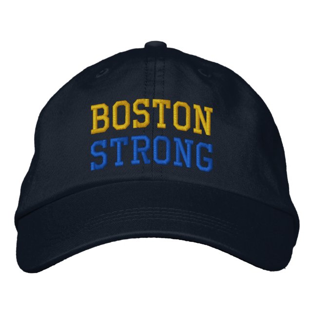 Boston Strong Broderad Keps (Framsida)