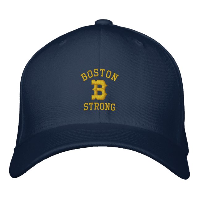 Boston Strong Broderad Keps (Framsida)
