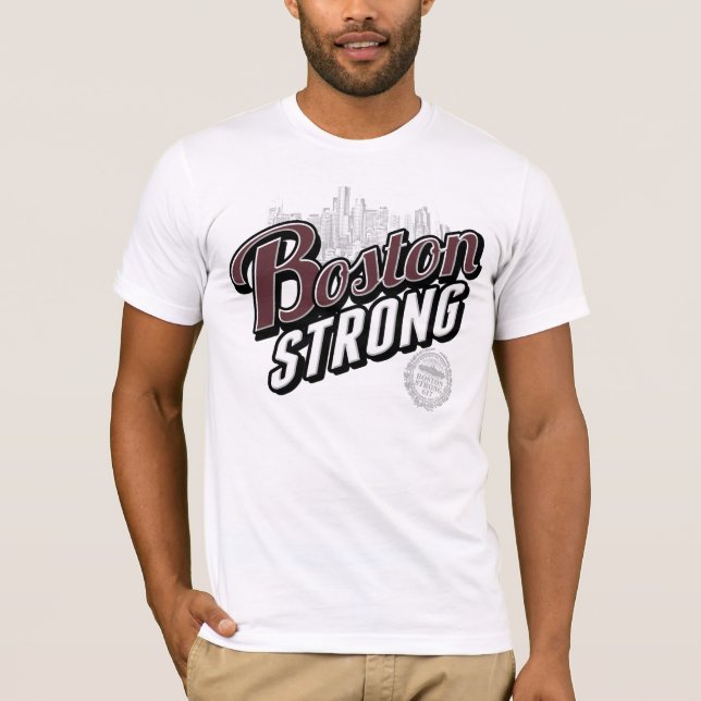 BOSTON STRONG CITY TEE (Framsida)