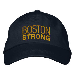Boston Strong Embroidery Broderad Keps
