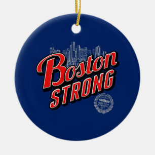 Boston Strong på Blue Decor Julgransprydnad Keramik