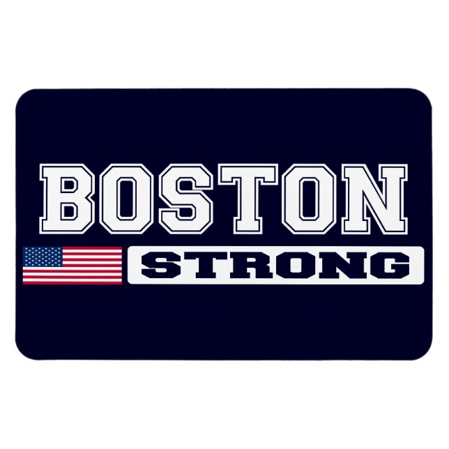 BOSTON STRONG Premium Flexi Magnet (Horisontell)