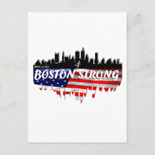 Boston Strong Springa Vykort