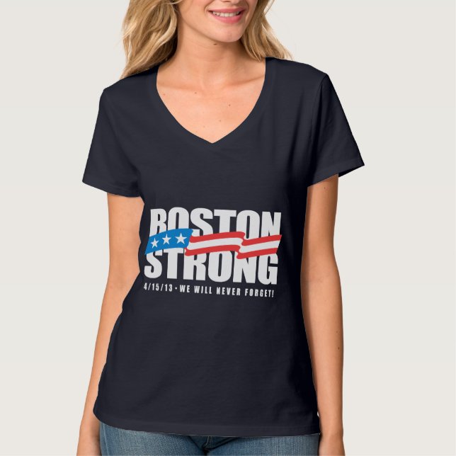 Boston Strong T-shirt (Framsida)