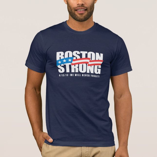 Boston Strong T Shirt (Framsida)