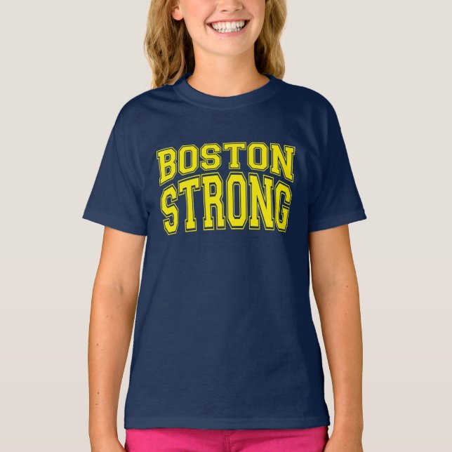 Boston Strong Tee Shirt (Framsida)