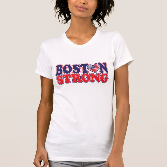 Boston Strong Tee Shirt (Framsida)