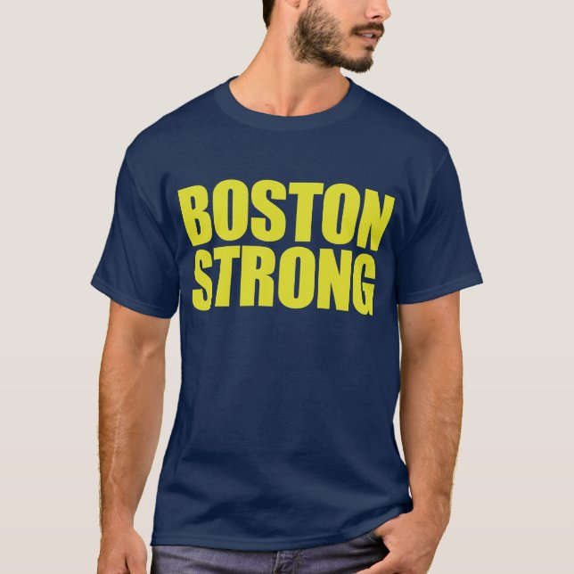 Boston Strong Tee Shirt (Framsida)