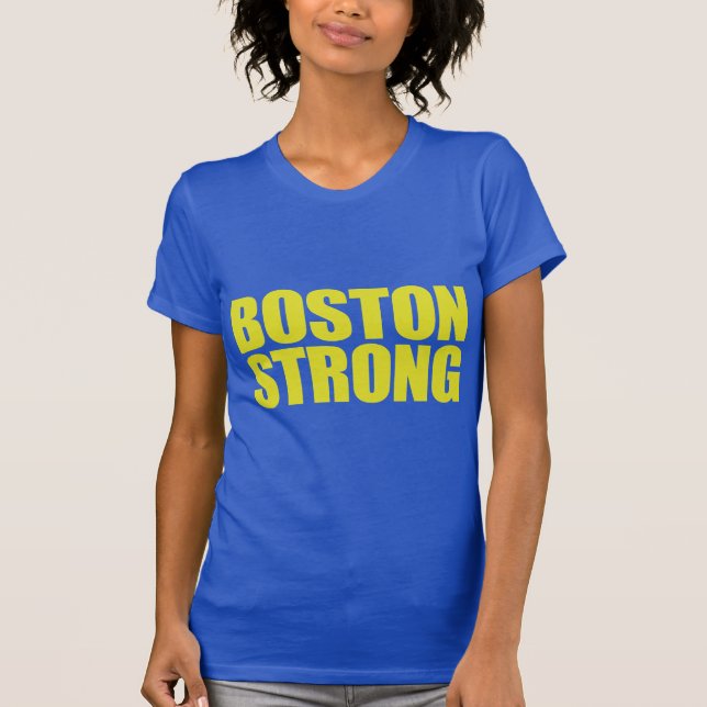 Boston Strong Tee Shirt (Framsida)