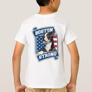 BOSTON STRONG TERRIER VAPENSKÖLD STIL T-SHIRT