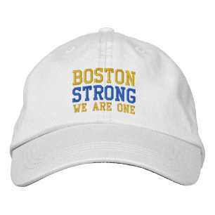 Boston Strong, vi är en broderad kap Keps