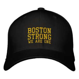 Boston Strong, vi är en broderad kap Keps