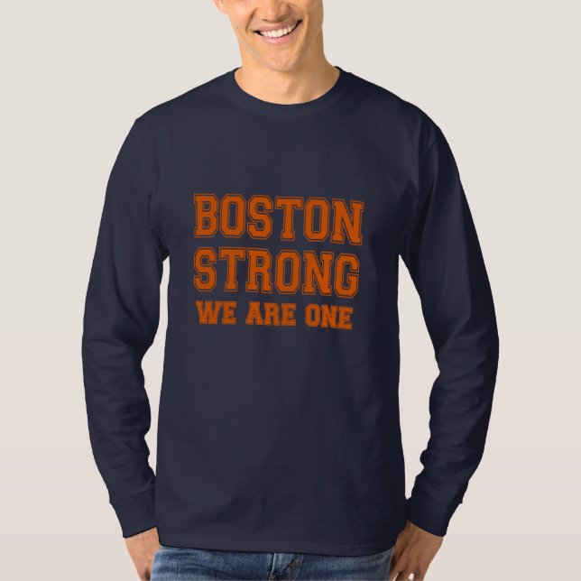 Boston Strong VI ÄR ONE Tee Shirt (Framsida)
