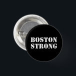 "Boston Strong" vit svart Knapp<br><div class="desc">"Boston Strong" vit svart knapp</div>