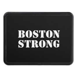 "Boston Strong" vit svart släpvagn Dragkroksskydd