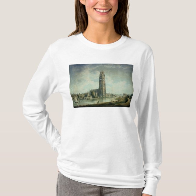 Boston stubbe: beskåda från Söder-väster T-shirt (Framsida)