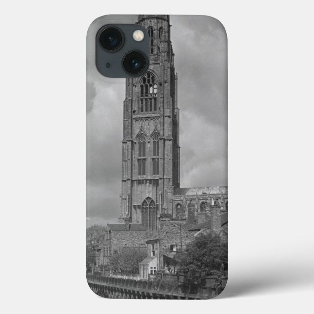 Boston stubbe och flod Welland, Lincolnshire (Baksida)