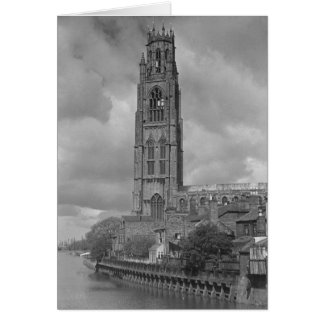 Boston Stump and River Welland, Lincolnshire Hälsningskort