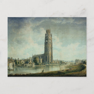 Boston Stump: vy från södra västern Vykort
