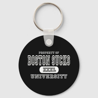 Boston Sucks Universiteten Mörk Nyckelring