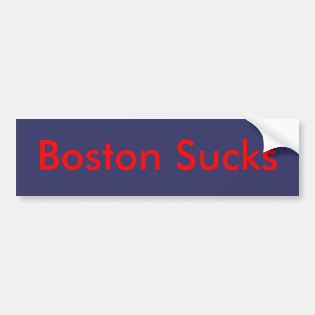 Boston suger bildekal (Framsidan)