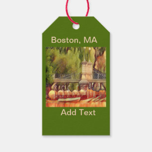 Boston Svan Boats (sommartid) Presentetikett