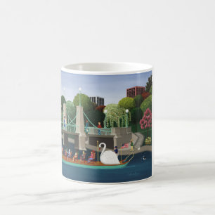 Boston svanfartyg kaffemugg