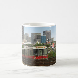 Boston tåg kaffemugg