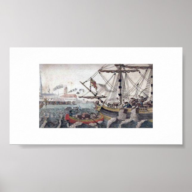 Boston Tea Party Poster (Framsidan)