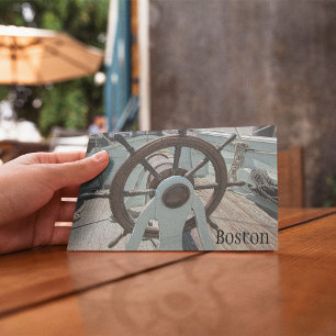 Boston Tea Party Ship Postcard Inbjudan Vykort