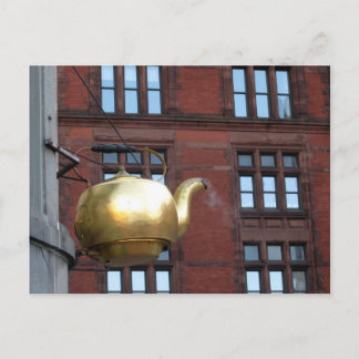 Boston Tea Pot Vykort