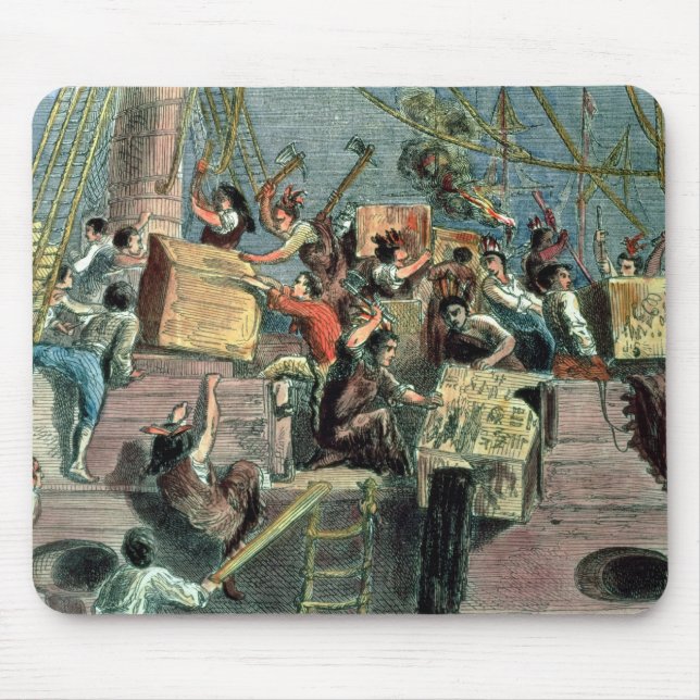 Boston Teaparty, 16th December 1773 Musmatta (Framsidan)