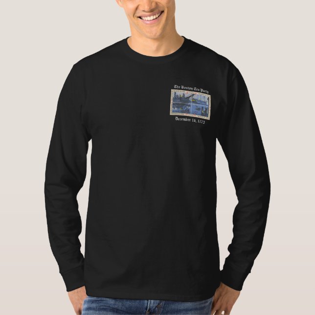 Boston Teaskjorta Tee Shirt (Framsida)
