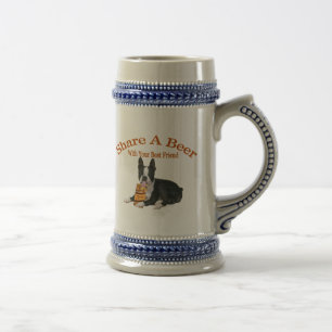 Boston Terrier A Beer Gips Sejdel