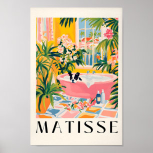 Boston Terrier Aesthetic Poster, Hund Print, Lusny Poster